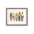 Picture of Colorful Surfboards _GroupedProduct_Rectangle_Landscape_Framed_Matted_