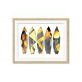 Picture of Colorful Surfboards _GroupedProduct_Rectangle_Landscape_Framed_Matted_