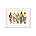 Picture of Colorful Surfboards _GroupedProduct_Rectangle_Landscape_Framed_Matted_
