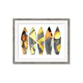 Picture of Colorful Surfboards _GroupedProduct_Rectangle_Landscape_Framed_Matted_