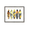 Picture of Colorful Surfboards _GroupedProduct_Rectangle_Landscape_Framed_Matted_