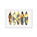 Picture of Colorful Surfboards _GroupedProduct_Rectangle_Landscape_Framed_Matted_