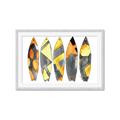 Picture of Colorful Surfboards _GroupedProduct_Rectangle_Landscape_Framed_Matted_