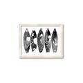 Picture of B&W Surfboards _GroupedProduct_Rectangle_Landscape_Framed_Matted_