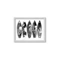 Picture of B&W Surfboards _GroupedProduct_Rectangle_Landscape_Framed_Matted_