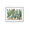 Picture of Plant Party _GroupedProduct_Rectangle_Landscape_Framed_Matted_