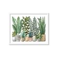 Picture of Plant Party _GroupedProduct_Rectangle_Landscape_Framed_Matted_