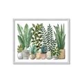 Picture of Plant Party _GroupedProduct_Rectangle_Landscape_Framed_Matted_