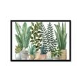 Picture of Plant Party _GroupedProduct_Rectangle_Landscape_Framed_Matted_