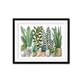 Picture of Plant Party _GroupedProduct_Rectangle_Landscape_Framed_Matted_