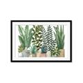 Picture of Plant Party _GroupedProduct_Rectangle_Landscape_Framed_Matted_
