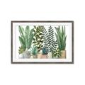 Picture of Plant Party _GroupedProduct_Rectangle_Landscape_Framed_Matted_