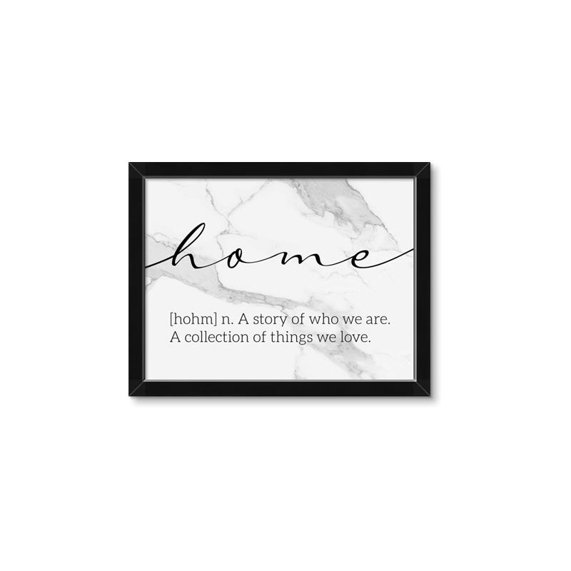 Picture of Marble Home _GroupedProduct_Rectangle_Landscape_Framed_Matted_