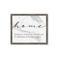 Picture of Marble Home _GroupedProduct_Rectangle_Landscape_Framed_Matted_