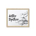 Picture of Better Together Branches _GroupedProduct_Rectangle_Landscape_Framed_Matted_