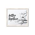 Picture of Better Together Branches _GroupedProduct_Rectangle_Landscape_Framed_Matted_