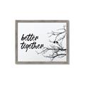 Picture of Better Together Branches _GroupedProduct_Rectangle_Landscape_Framed_Matted_