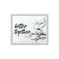 Picture of Better Together Branches _GroupedProduct_Rectangle_Landscape_Framed_Matted_