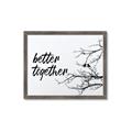 Picture of Better Together Branches _GroupedProduct_Rectangle_Landscape_Framed_Matted_
