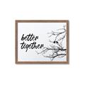 Picture of Better Together Branches _GroupedProduct_Rectangle_Landscape_Framed_Matted_