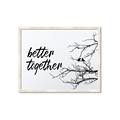 Picture of Better Together Branches _GroupedProduct_Rectangle_Landscape_Framed_Matted_