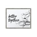 Picture of Better Together Branches _GroupedProduct_Rectangle_Landscape_Framed_Matted_