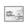 Picture of Better Together Branches _GroupedProduct_Rectangle_Landscape_Framed_Matted_