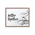 Picture of Better Together Branches _GroupedProduct_Rectangle_Landscape_Framed_Matted_
