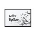Picture of Better Together Branches _GroupedProduct_Rectangle_Landscape_Framed_Matted_