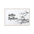 Picture of Better Together Branches _GroupedProduct_Rectangle_Landscape_Framed_Matted_