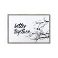 Picture of Better Together Branches _GroupedProduct_Rectangle_Landscape_Framed_Matted_
