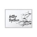 Picture of Better Together Branches _GroupedProduct_Rectangle_Landscape_Framed_Matted_