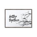Picture of Better Together Branches _GroupedProduct_Rectangle_Landscape_Framed_Matted_