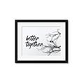 Picture of Better Together Branches _GroupedProduct_Rectangle_Landscape_Framed_Matted_