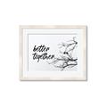 Picture of Better Together Branches _GroupedProduct_Rectangle_Landscape_Framed_Matted_