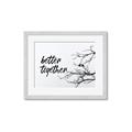 Picture of Better Together Branches _GroupedProduct_Rectangle_Landscape_Framed_Matted_