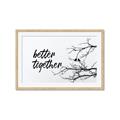 Picture of Better Together Branches _GroupedProduct_Rectangle_Landscape_Framed_Matted_