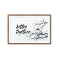 Picture of Better Together Branches _GroupedProduct_Rectangle_Landscape_Framed_Matted_