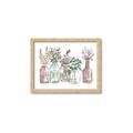 Picture of Bottled Plants I _GroupedProduct_Rectangle_Landscape_Framed_Matted_