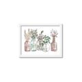 Picture of Bottled Plants I _GroupedProduct_Rectangle_Landscape_Framed_Matted_