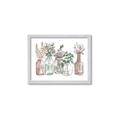 Picture of Bottled Plants I _GroupedProduct_Rectangle_Landscape_Framed_Matted_