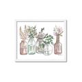 Picture of Bottled Plants I _GroupedProduct_Rectangle_Landscape_Framed_Matted_