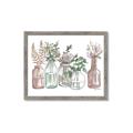 Picture of Bottled Plants I _GroupedProduct_Rectangle_Landscape_Framed_Matted_