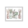 Picture of Bottled Plants I _GroupedProduct_Rectangle_Landscape_Framed_Matted_