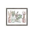 Picture of Bottled Plants I _GroupedProduct_Rectangle_Landscape_Framed_Matted_