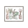 Picture of Bottled Plants I _GroupedProduct_Rectangle_Landscape_Framed_Matted_