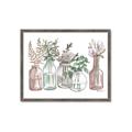 Picture of Bottled Plants I _GroupedProduct_Rectangle_Landscape_Framed_Matted_