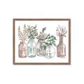 Picture of Bottled Plants I _GroupedProduct_Rectangle_Landscape_Framed_Matted_
