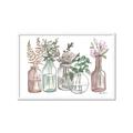 Picture of Bottled Plants I _GroupedProduct_Rectangle_Landscape_Framed_Matted_