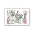 Picture of Bottled Plants I _GroupedProduct_Rectangle_Landscape_Framed_Matted_